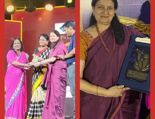 Chitra Viswanathan of Aishwarya Trust honoured at a special event